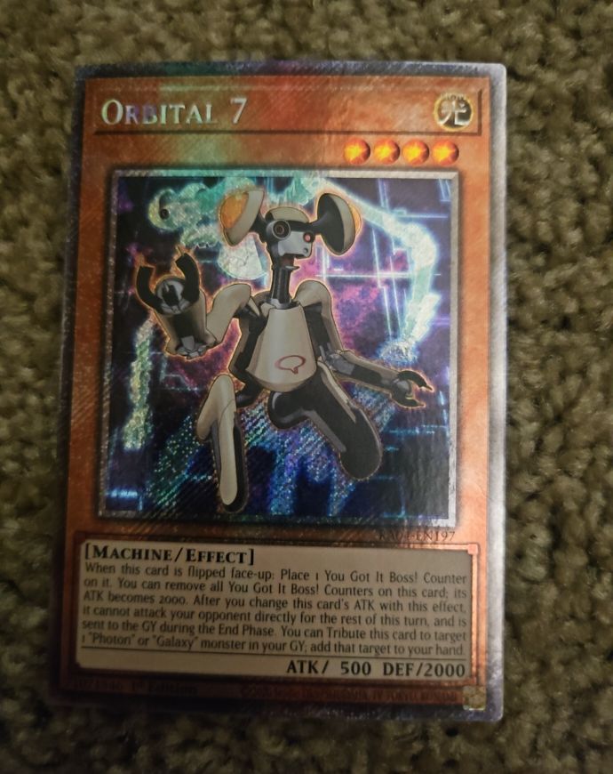 Yu-Gi-Oh! Orbital 7 RA04-EN197 — front