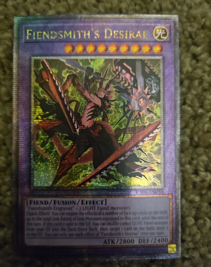 Yu-Gi-Oh! RA04-EN056 Fiendsmith's Desirae — front