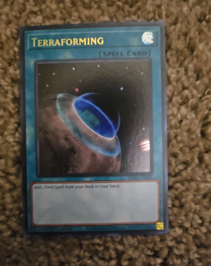 Yu-Gi-Oh! SDPL-EN030 Terraforming — front