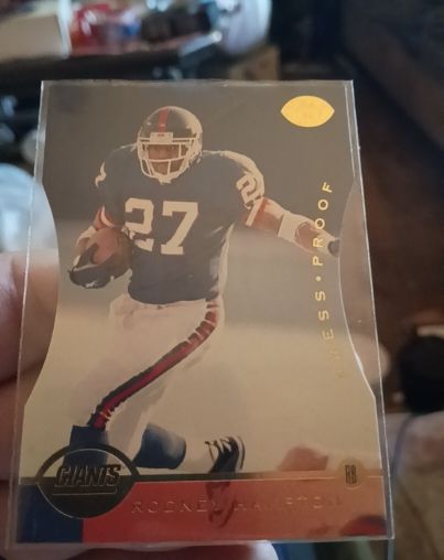 1996 Leaf #92 Rodney Hampton — front