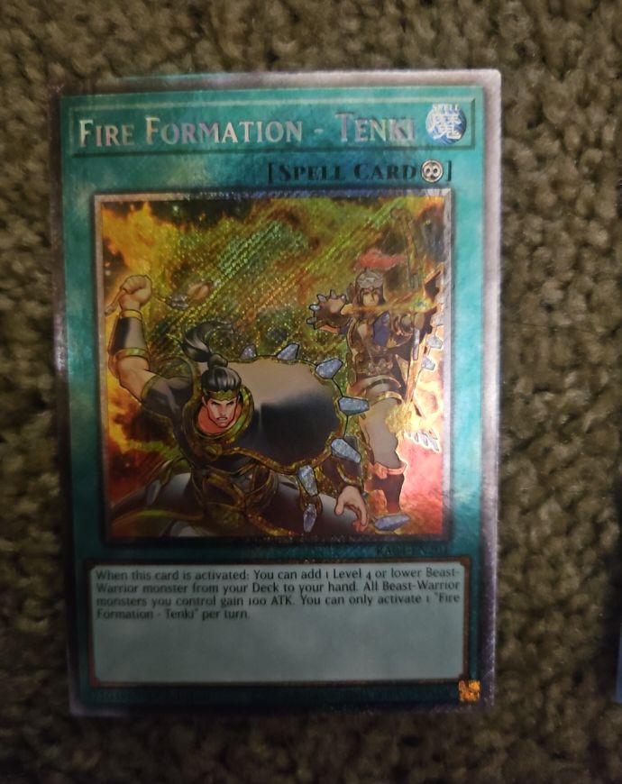 Yu-Gi-Oh! Fire Formation - Tenki WISU-EN028 Collector Rare — front