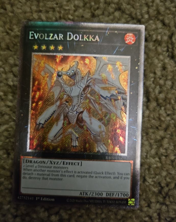 Yu-Gi-Oh! 2012 CT09-EN001 Evolzar Dolkka — front