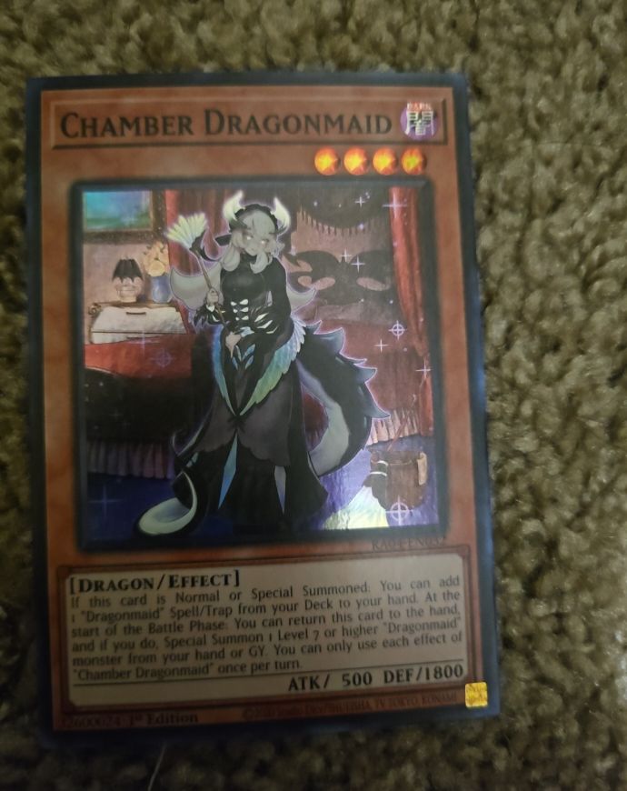 Yu-Gi-Oh! RA04-EN032 Chamber Dragonmaid — front
