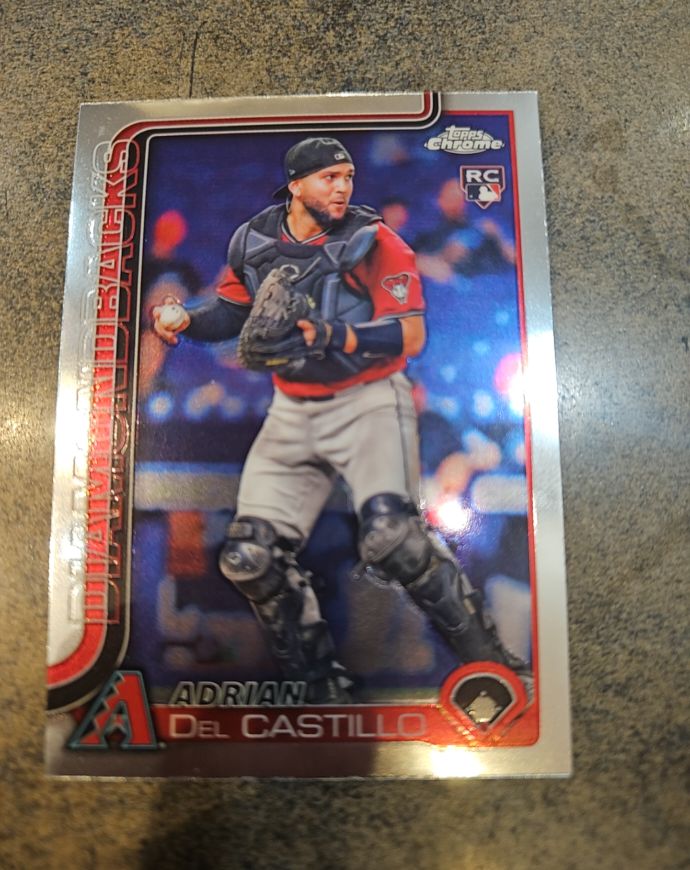 2025 Topps Chrome #240 Adrian Del Castillo — front
