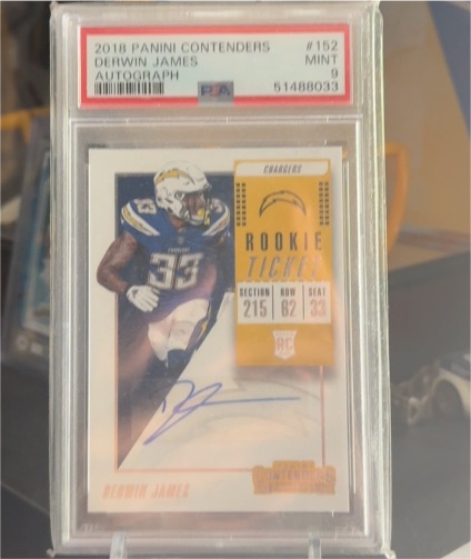 2018 Panini Contenders #152 Derwin James — front
