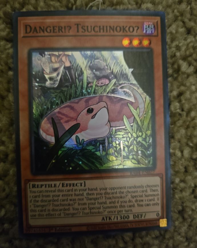 Yu-Gi-Oh! RA04-EN027 Danger!? Tsuchinoko? — front