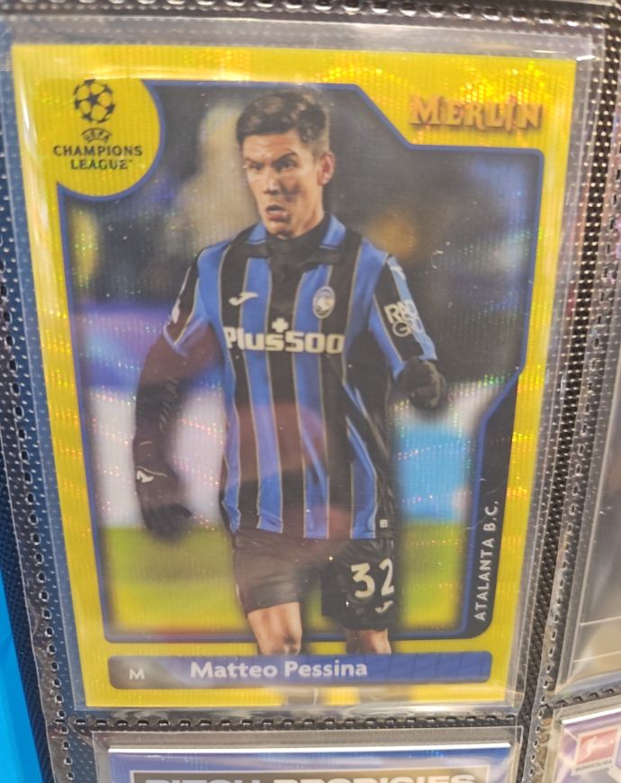 2021-22 Topps Merlin Chrome UEFA #52 Matteo Pessina — front