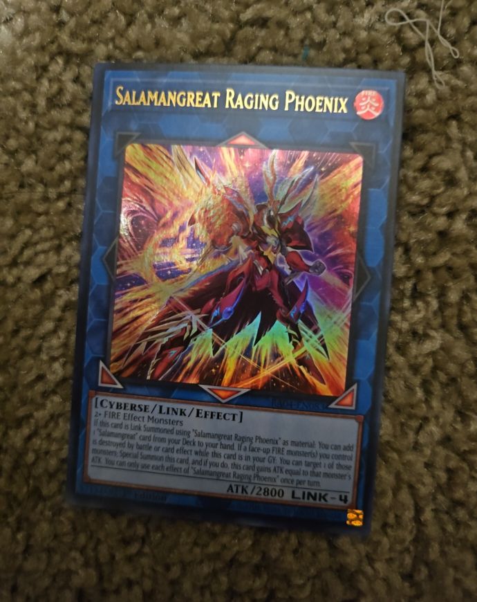 Yu-Gi-Oh! Salamangreat Raging Phoenix RA04-EN083 — front