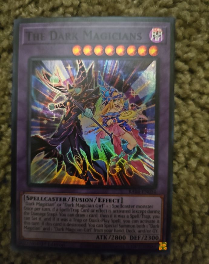 2020 Yu-Gi-Oh! RA04-EN054 The Dark Magicians — front