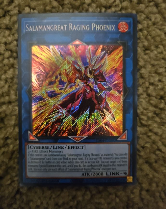 Yu-Gi-Oh! RA04-EN083 Salamangreat Raging Phoenix — front
