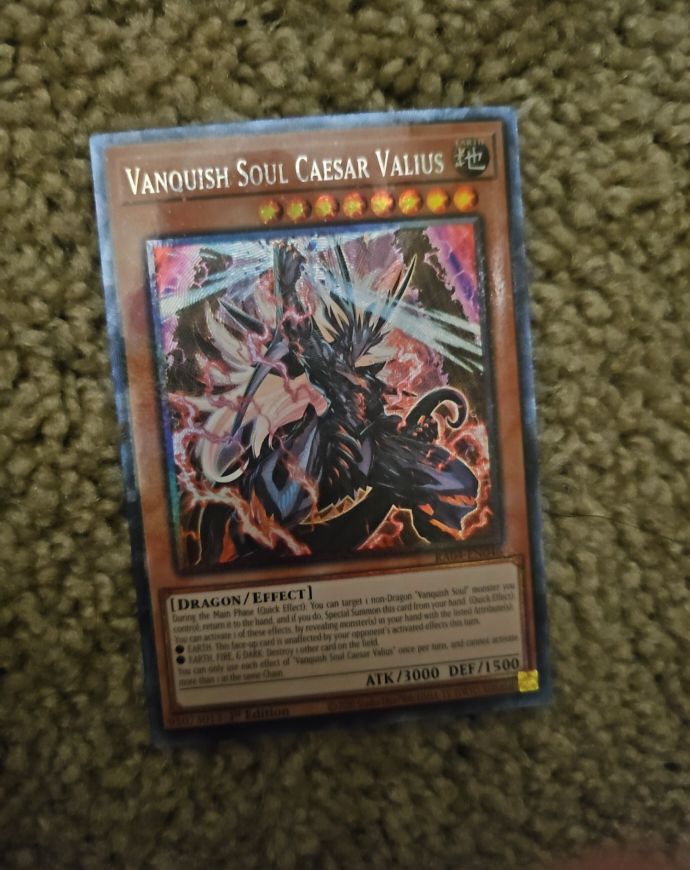 Vanquish Soul Caesar Valius RA04-EN046 — front