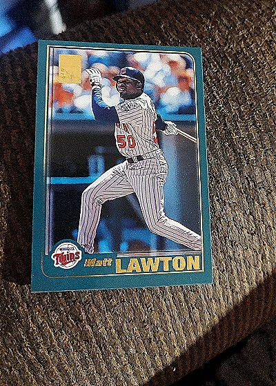 2001 Topps #213 Matt Lawton — front