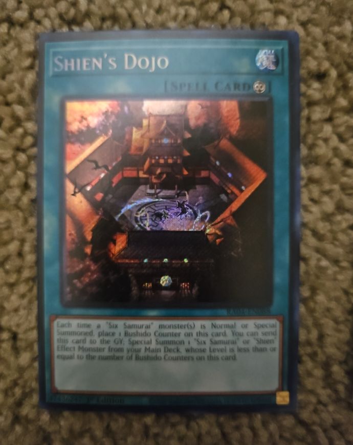 Yu-Gi-Oh! Shien's Dojo RA04-EN088 — front