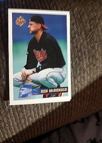 1996 Topps #320 Ben McDonald — front