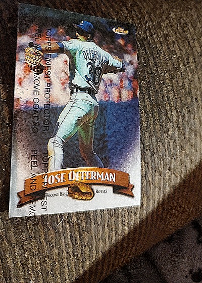 1998 Topps Finest #141 Jose Offerman — front