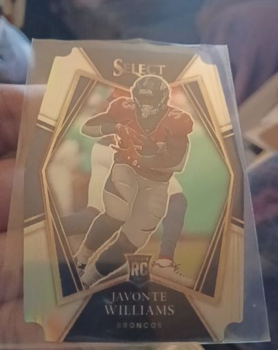 2021 Panini Select #157 Javonte Williams — front