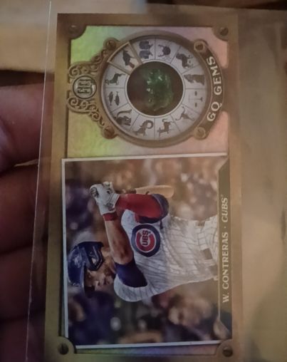 2022 Topps Gypsy Queen GQ Gems Minis #GGM-21 Willson Contreras — front