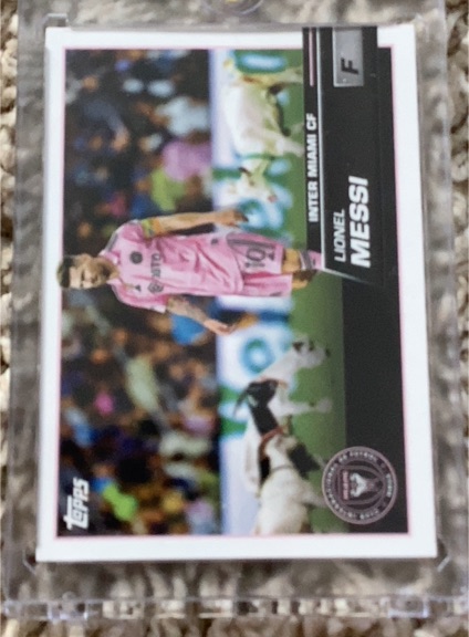 2023 Topps MLS #201 Lionel Messi — front