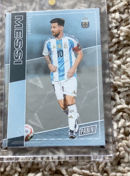 2025 Panini The National Silver Pack #45 Lionel Messi — front