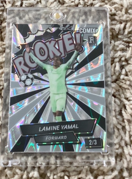 2024 Wild Card Comix Black Label #2 Lamine Yamal — front