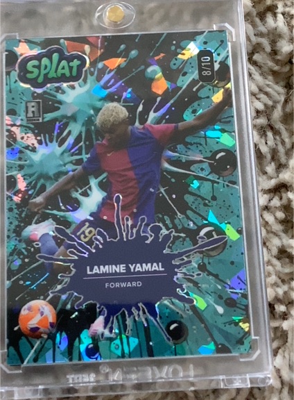 2024 Wild Card Splat #SPLAT Lamine Yamal — front