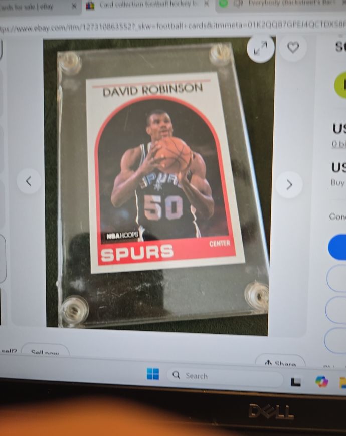 1990 NBA Hoops #88 David Robinson — front