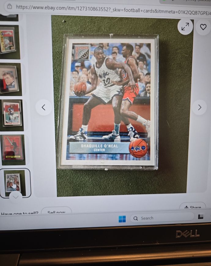 1992-93 Upper Deck McDonald's #P43 Shaquille O'Neal — front