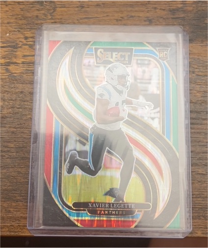 2024 Panini Select #101 Xavier Legette Premier Level RC — front
