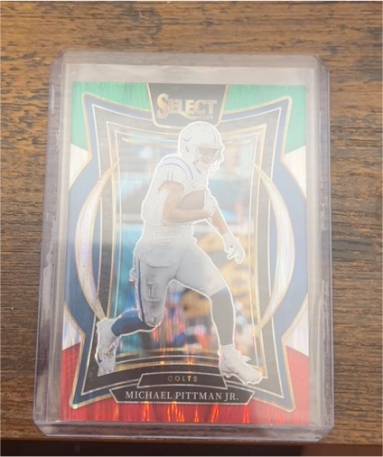 2024 Panini Select Concourse Silver Prizm #unknown Michael Pittman Jr. — front