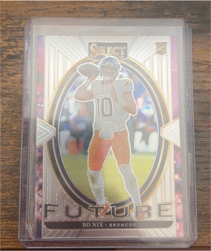 2024 Panini Select #7 Bo Nix — front