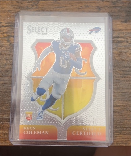 2024 Panini Select #13 Keon Coleman — front