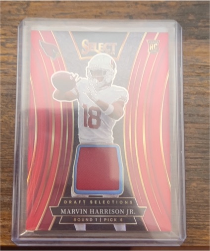 2024 Panini Select Draft Selections #Marvin Harrison Jr. — front