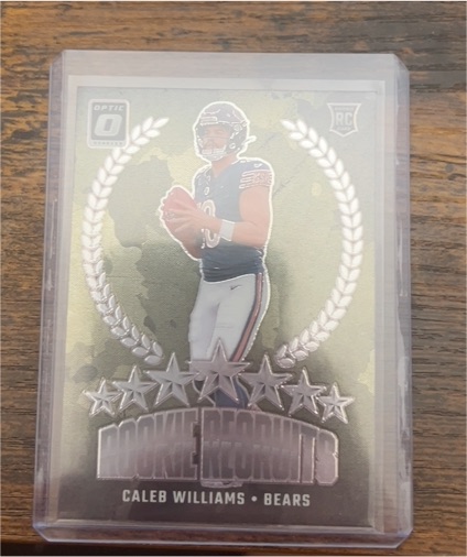 2024 Panini Donruss Optic #1 Caleb Williams Rookie Recruits — front