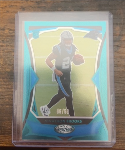 2024 Panini Certified #136 Jonathon Brooks — front