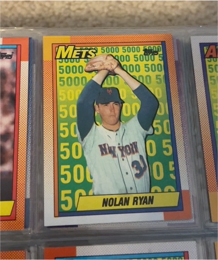 1990 Topps #2 Nolan Ryan — front