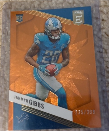2023 Panini Donruss Elite #Jahmyr Gibbs — front