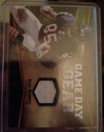 2009 Upper Deck Game Day Gear #NFL-EB Earl Bennett — front