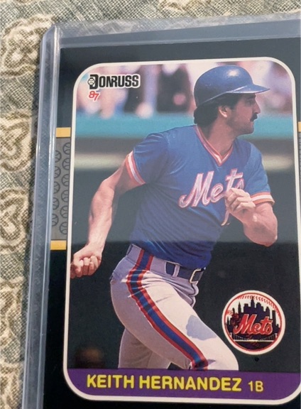 1987 Donruss #76 Keith Hernandez — front