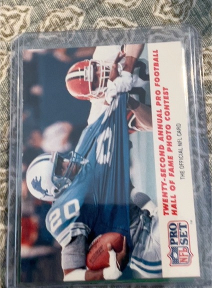 1990 Pro Set #794 Barry Sanders — front