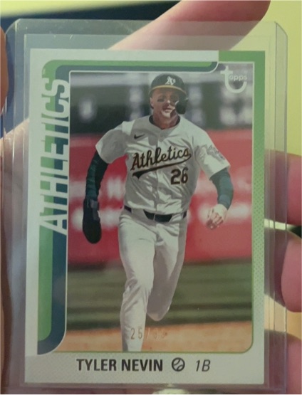 2025 Topps Series 2 #538 Tyler Nevin — front