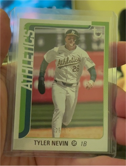 2023 Topps #25 Tyler Nevin — front