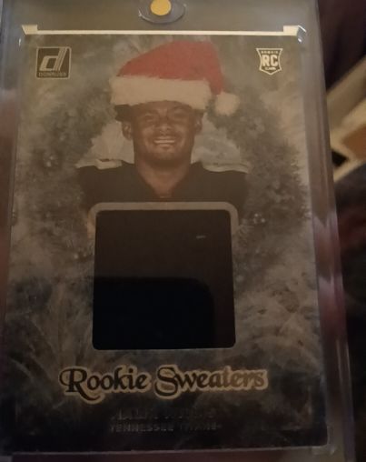 2022 Donruss Rookie Holiday Sweaters #RHS-3 Malik Willis — front
