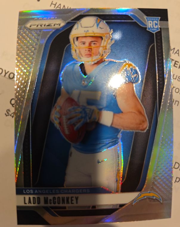 2024 Panini Prizm #365 Ladd McConkey — front