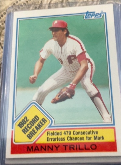 1983 Topps #5 Manny Trillo — front