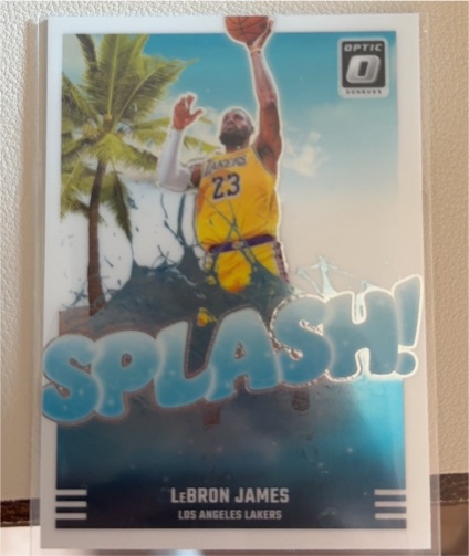 2024-25 Donruss Optic #5 LeBron James Splash — front