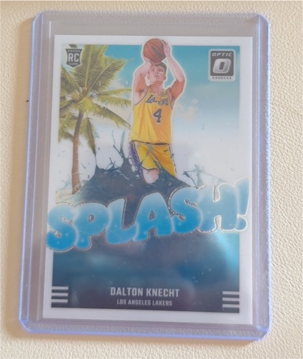 2024-25 Donruss Optic Splash Dalton Knecht — front
