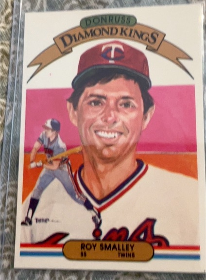 1982 Donruss Diamond Kings #22 Roy Smalley — front