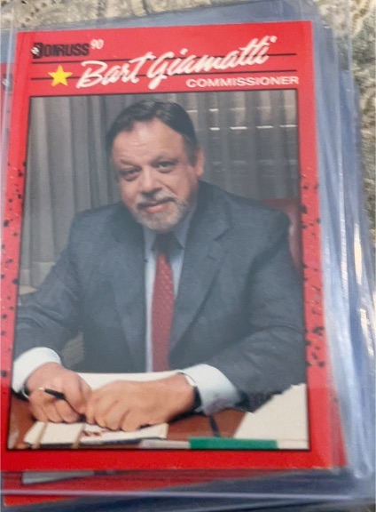 1990 Donruss #716 Bart Giamatti — front
