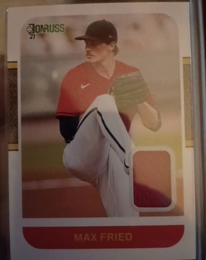 2021 Donruss #87M-MF Max Fried — front