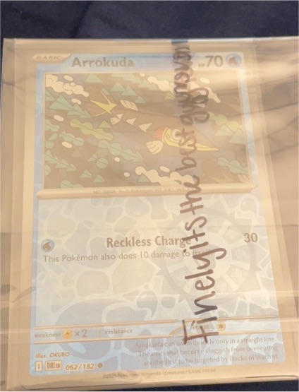 2023 Pokémon Scarlet & Violet Destined Rivals #062 Arrokuda — front